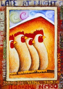 Sleeping Chickens